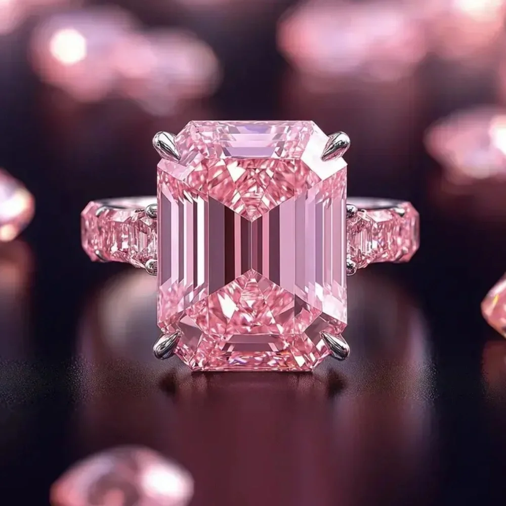 Elegant Pink Gemstone Ring
